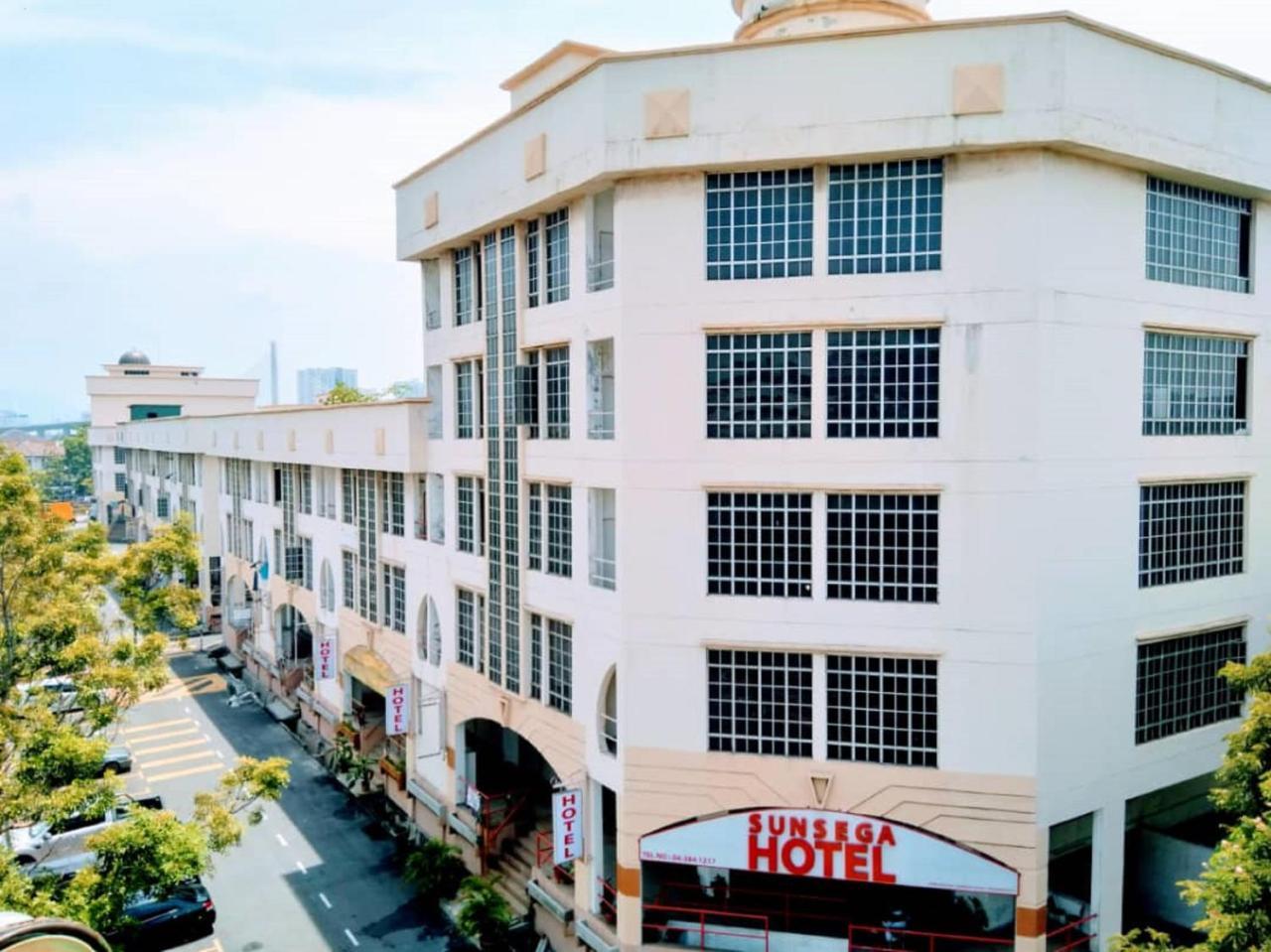 Sun Sega Hotel Perai Exterior foto